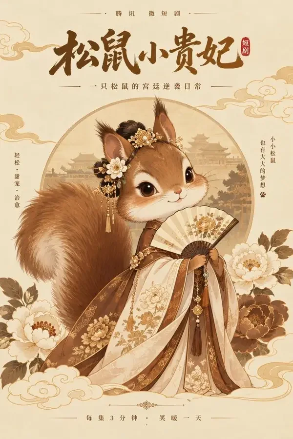 《古装松鼠传》封面 - 古装穿越短剧